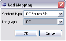 Add Mapping dialog